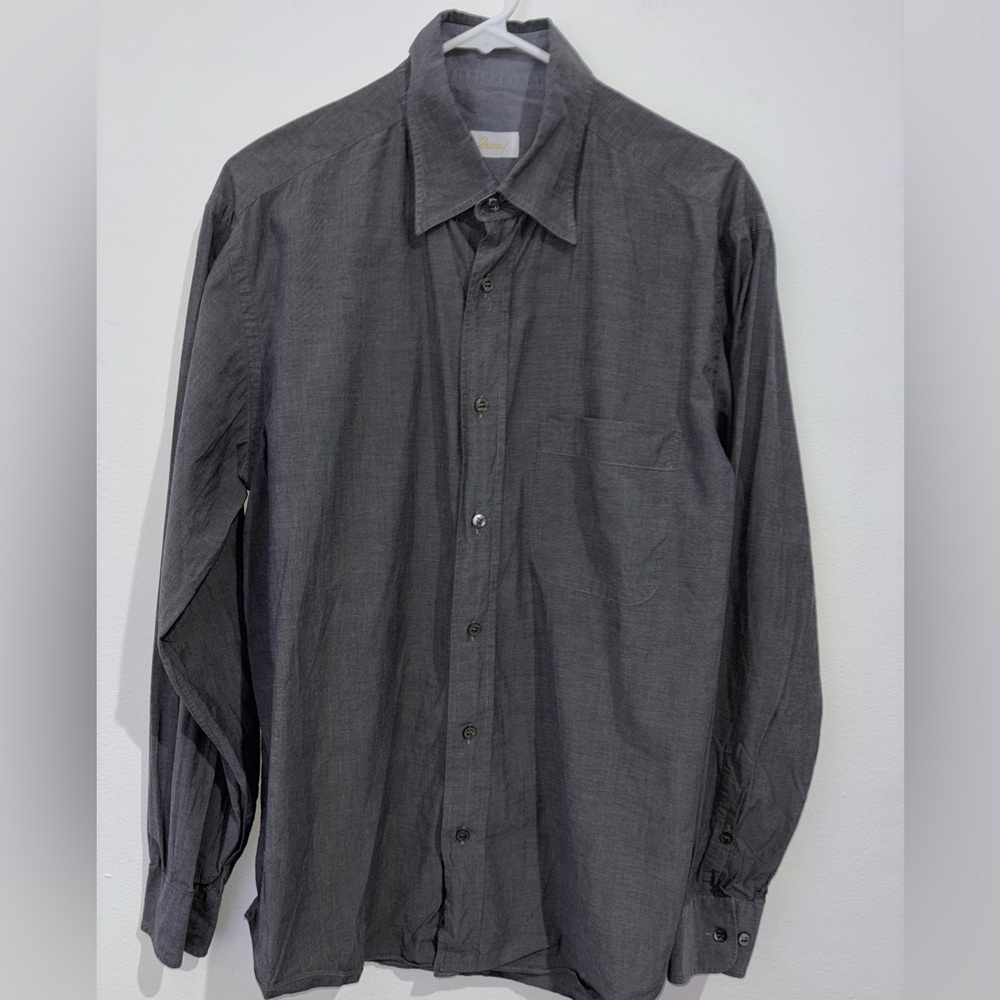 Brioni Dress Shirt Size IV